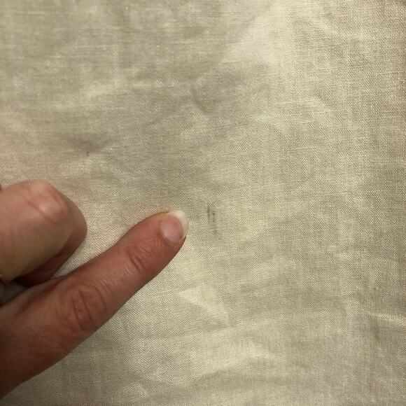 Free People Santorini cream linen blend maxi dress size 4 - Picture 9 of 16